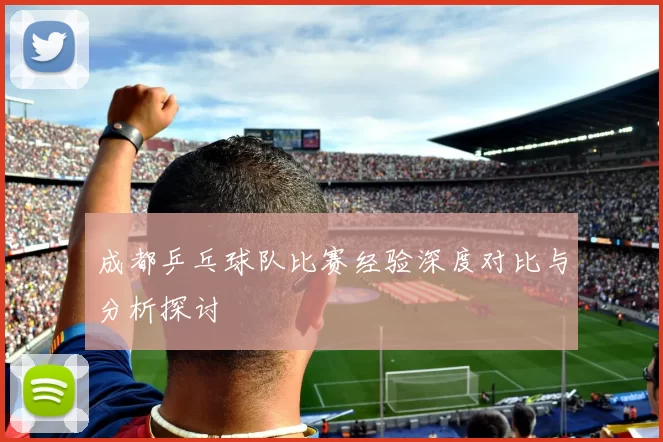 成都乒乓球队比赛经验深度对比与分析探讨